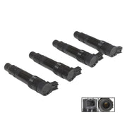 DURAFORCE 4-Pack Ignition Coil for Suzuki GSXR1000 GSX-R1000 2002-2008 Motorcycle Parts