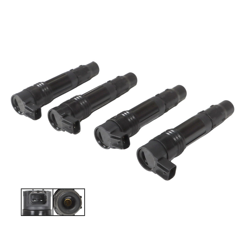 DURAFORCE 4-Pack Ignition Coil for Suzuki GSXR1000 GSX-R1000 2002-2008 Motorcycle Parts