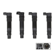 DURAFORCE 4-Pack Ignition Coil for Suzuki GSXR1000 GSX-R1000 2002-2008 Motorcycle Parts