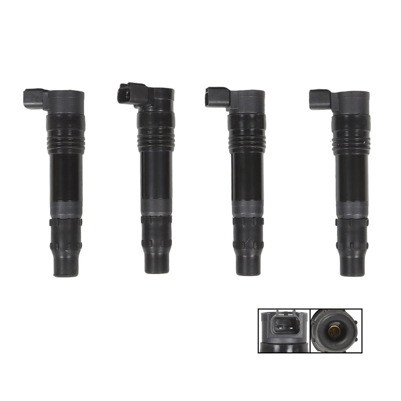 DURAFORCE 4-Pack Ignition Coil for Suzuki GSXR1000 GSX-R1000 2002-2008 Motorcycle Parts