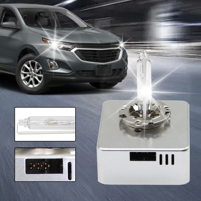 DURAFORCE 2X D5S Xenon HID Headlight Bulbs for Chevrolet Silverado 1500 GMC Sierra Terrain