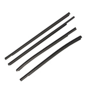 DURAFORCE 4Pcs Door Weatherstrip Seal Kit for 2011-2021 Ford Ranger Rubber Belt Line
