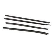 DURAFORCE 4Pcs Door Weatherstrip Seal Kit for 2011-2021 Ford Ranger Rubber Belt Line