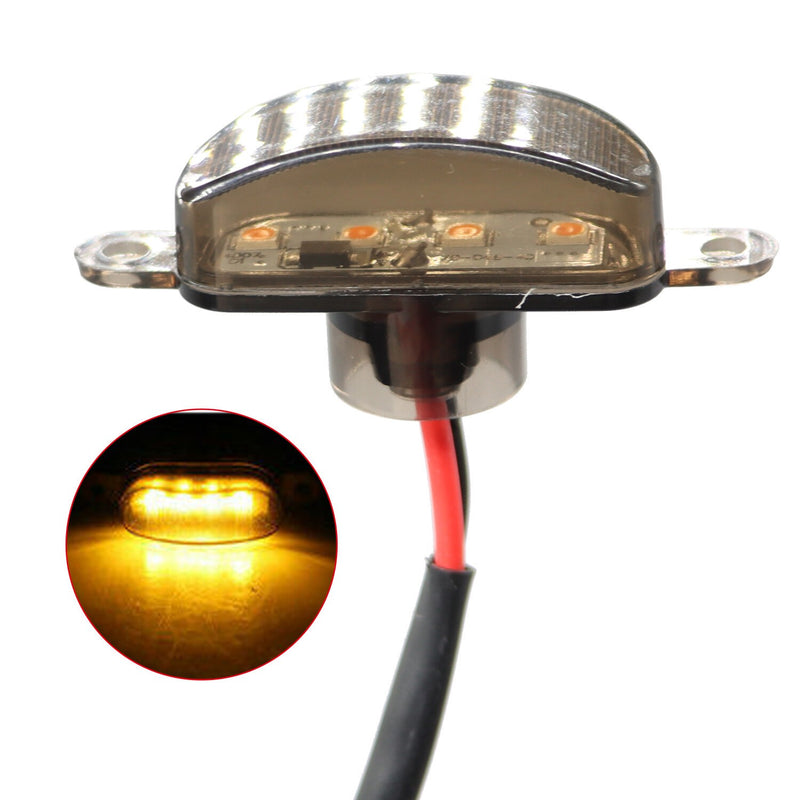 DURAFORCE 3X Amber LED Raptor Style Front Grille Lights for Ford F150 F250 F350