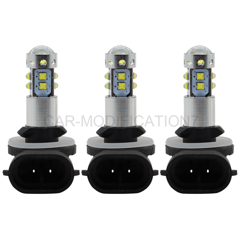 DURAFORCE 3x LED Headlight Bulbs for Polaris Sportsman 500-850 XP New Replacement