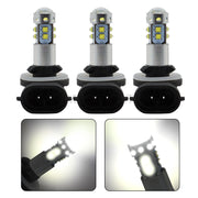 DURAFORCE 3x LED Headlight Bulbs for Polaris Sportsman 500-850 XP New Replacement