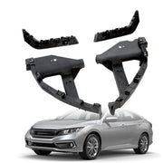 DURAFORCE 4PC Headlight Brackets Front Mount Retainer for 2016-2021 Honda Civic Sedan
