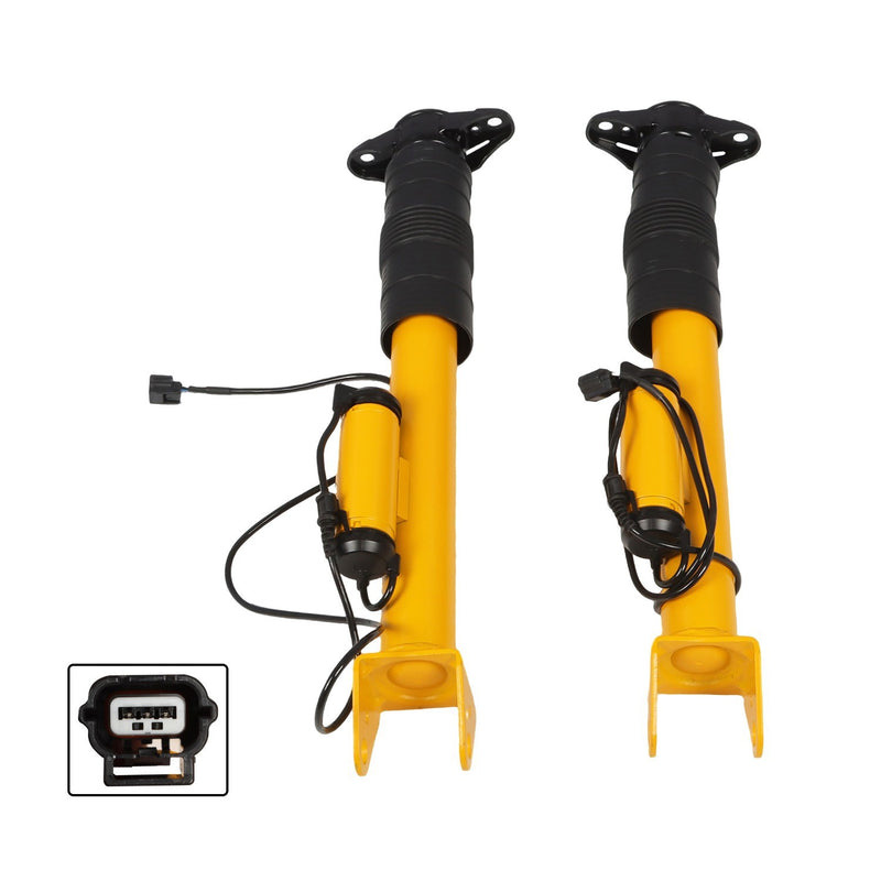 DURAFORCE 2x Rear Electric Shock Absorbers Struts for 2012-2015 Jeep Grand Cherokee SRT