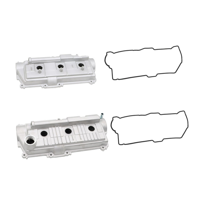 DURAFORCE 2pcs Valve Cover w/ Gaskets for Toyota Tacoma T100 4Runner 3.4L 1995-2004