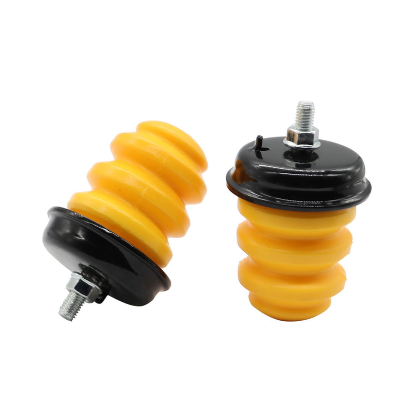 DURAFORCE 2 Set Rear Frame Leaf Spring Bump Stop for 99-06 Silverado 1500 HD