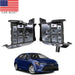 DURAFORCE 2x Front Bumper Brackets Left & Right for 2019-2023 Toyota Corolla