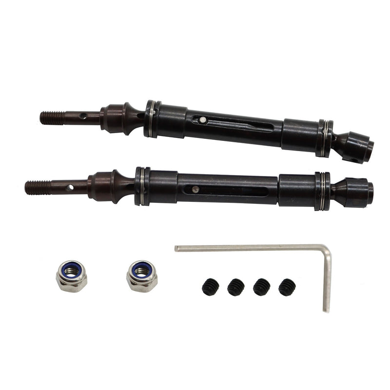 DURAFORCE 2X Front Drive Shaft for Traxxas Slash 4X4 Rustler VXL Stampede 4X4 New