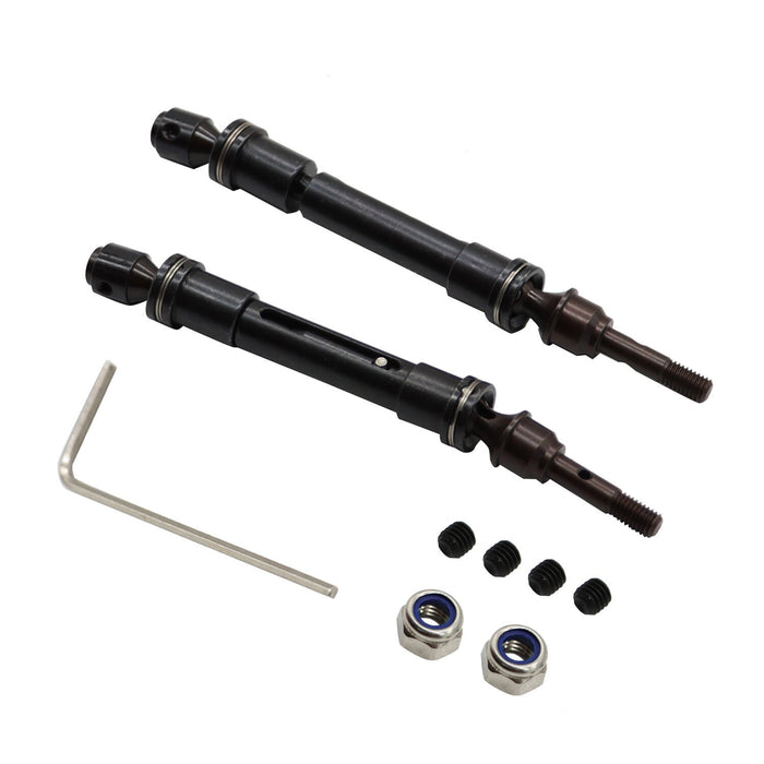 DURAFORCE 2X Front Drive Shaft for Traxxas Slash 4X4 Rustler VXL Stampede 4X4 New