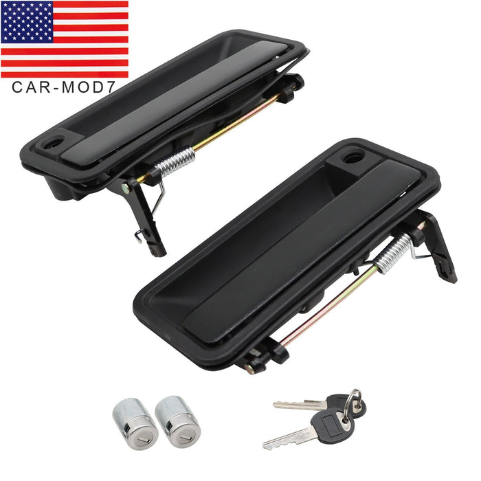 DURAFORCE 2x Front Exterior Door Handles for Chevy GMC C1500 K1500 1988-1994 USA