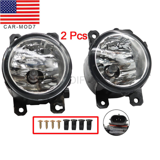 DURAFORCE 2x 2016-2021 Honda Civic Fog Lights w/Bulbs Driver & Passenger Side