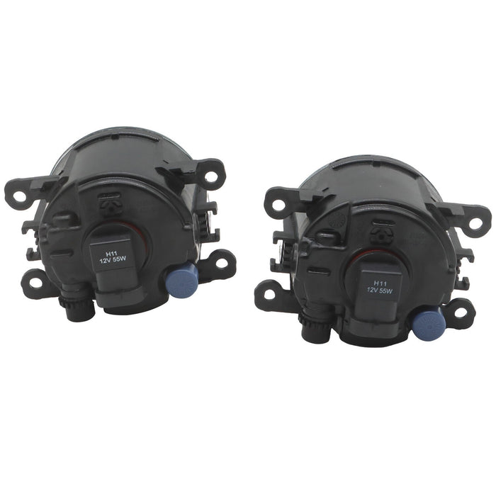 DURAFORCE 2x 2016-2021 Honda Civic Fog Lights w/Bulbs Driver & Passenger Side