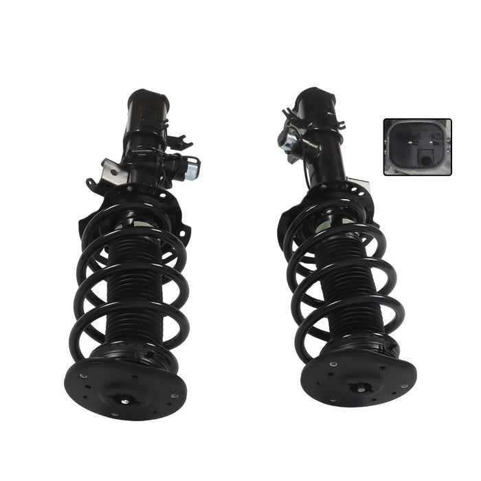 DURAFORCE 2x Front Electric Shock Struts Assemblies for Lincoln Continental 2017-2020