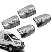 DURAFORCE 4Pcs Ford Transit 250 350HD 2015-21 Side Mirror Turn Signal Lights Left+Right