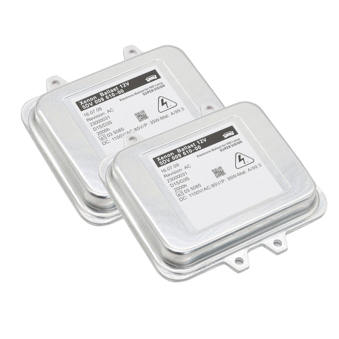 DURAFORCE 2PCS HID Xenon Headlight Ballast Control Module for 2011-2013 Buick Regal