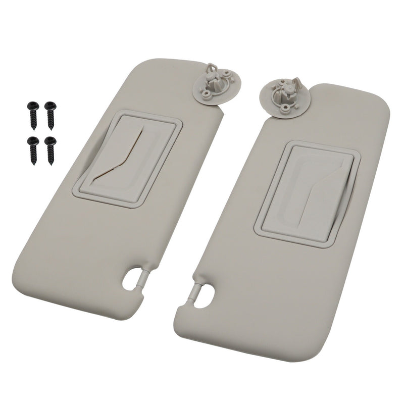 DURAFORCE 2Pcs Sun Visor with Mirror for Chevy Sonic 2012-2020 Replacement Parts