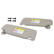 DURAFORCE 2Pcs Sun Visor with Mirror for Chevy Sonic 2012-2020 Replacement Parts
