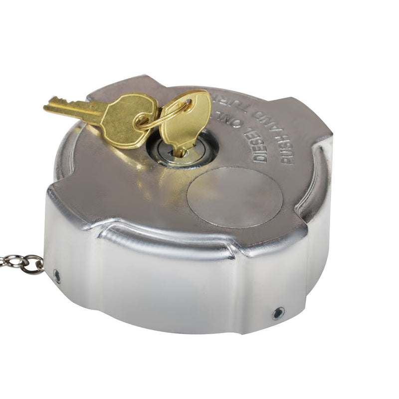 DURAFORCE 2x Locking Diesel Fuel Caps for 96-18 Freightliner Cascadia Columbia 03-37017-00