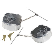 DURAFORCE 2x Locking Diesel Fuel Caps for 96-18 Freightliner Cascadia Columbia 03-37017-00