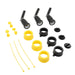 DURAFORCE 3-Pack Gas Can Spout Replacement Kit with Nozzles, Screw Collar & Vent Caps