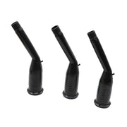 DURAFORCE 3-Pack Gas Can Spout Replacement Kit with Nozzles, Screw Collar & Vent Caps