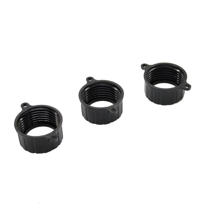 DURAFORCE 3-Pack Gas Can Spout Replacement Kit with Nozzles, Screw Collar & Vent Caps