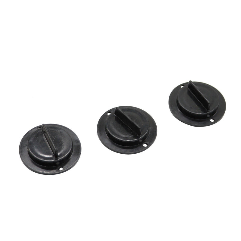 DURAFORCE 3-Pack Gas Can Spout Replacement Kit with Nozzles, Screw Collar & Vent Caps
