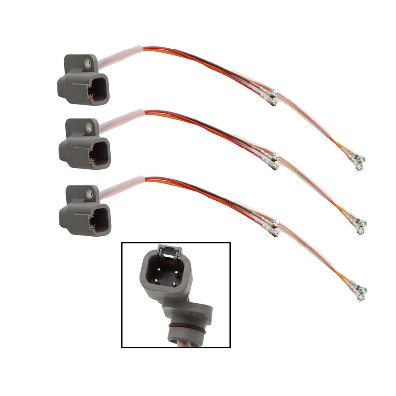DURAFORCE 3PCS Fuel Injector Wiring Harness 3966805 for 03-05 5.9L Dodge Cummins Diesel