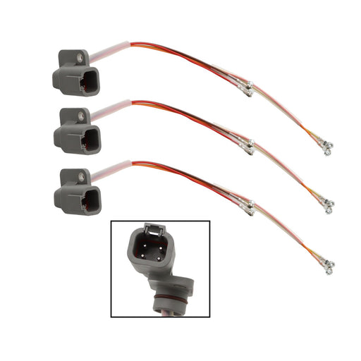 DURAFORCE 3PCS Fuel Injector Wiring Harness 3966805 for 03-05 5.9L Dodge Cummins Diesel
