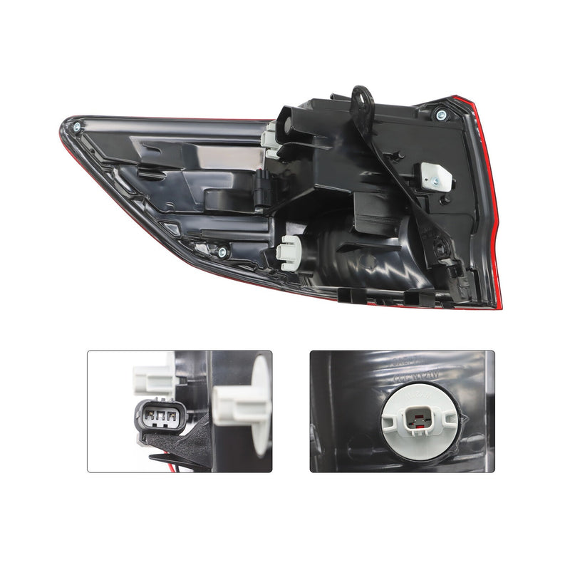 DURAFORCE 2014-2020 Acura MDX Passenger Side Tail Light 33500TZ5A02 AC2805103