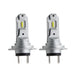 DURAFORCE 2x H7 LED Headlight Bulbs 6500K White 100W 40000LM High Low Beam Kit
