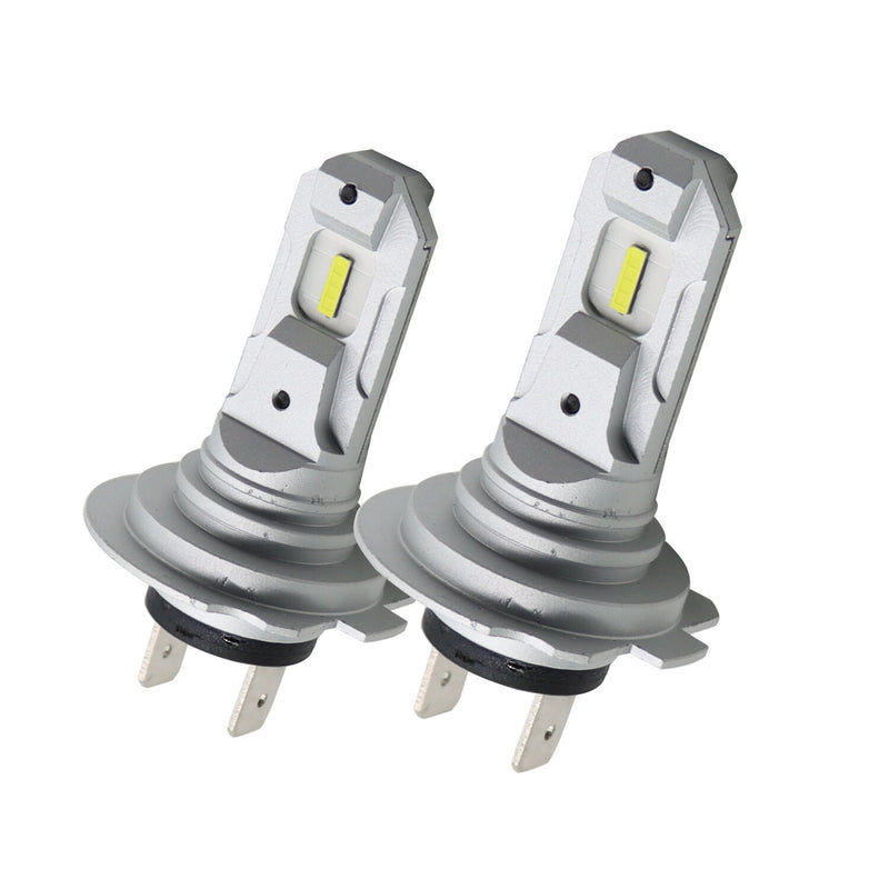 DURAFORCE 2x H7 LED Headlight Bulbs 6500K White 100W 40000LM High Low Beam Kit