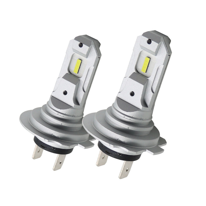 DURAFORCE 2x H7 LED Headlight Bulbs 6500K White 100W 40000LM High Low Beam Kit