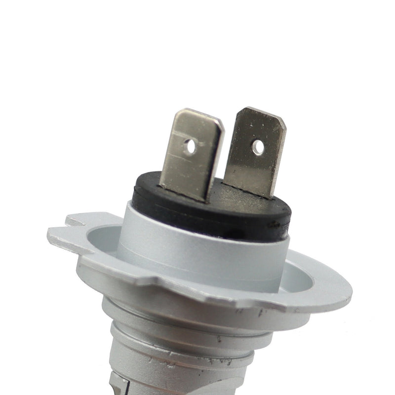 DURAFORCE 2x H7 LED Headlight Bulbs 6500K White 100W 40000LM High Low Beam Kit