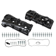 DURAFORCE 2x Aluminum Valve Covers Set for 13-16 Ford F-150 & 15-17 Expedition 3.5L Turbo