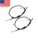 DURAFORCE 2Pcs Parking Brake Cable Acura Integra 94-98 Honda Civic SI 99 Replacement