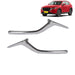 DURAFORCE 2Pcs Front Bumper Grille Chrome Trim Left & Right for Mazda CX-5 2017-2021