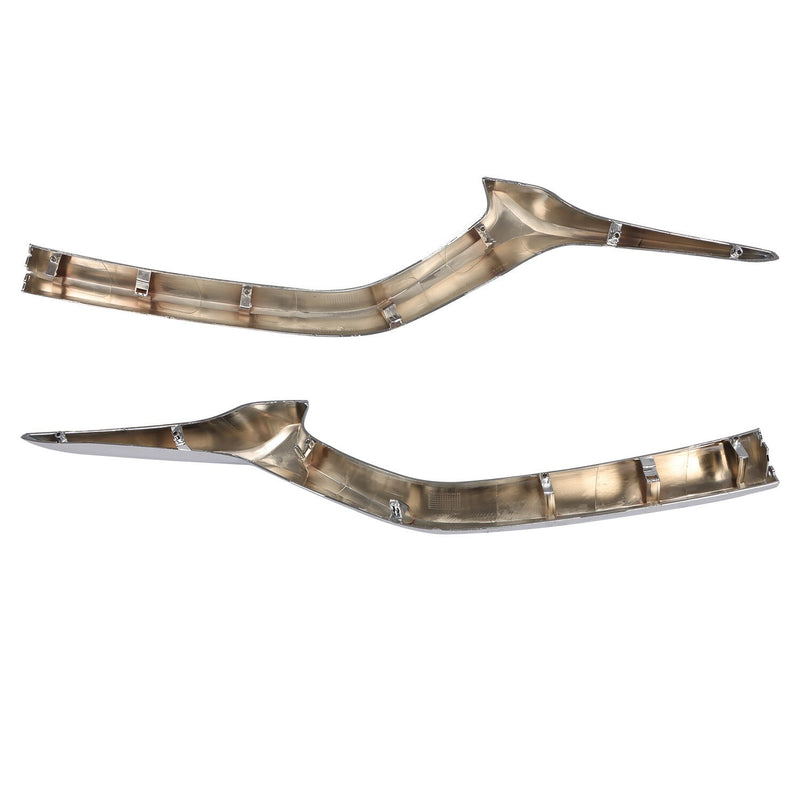 DURAFORCE 2Pcs Front Bumper Grille Chrome Trim Left & Right for Mazda CX-5 2017-2021