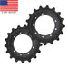 DURAFORCE 2x Rear Sprocket 17 Teeth Undercarriage Part for Kubota SVL90 SVL95 SVL97