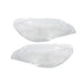 DURAFORCE 2x Front Headlight Covers Left Right BMW X5 E70 2008-2013 Clear Lamps