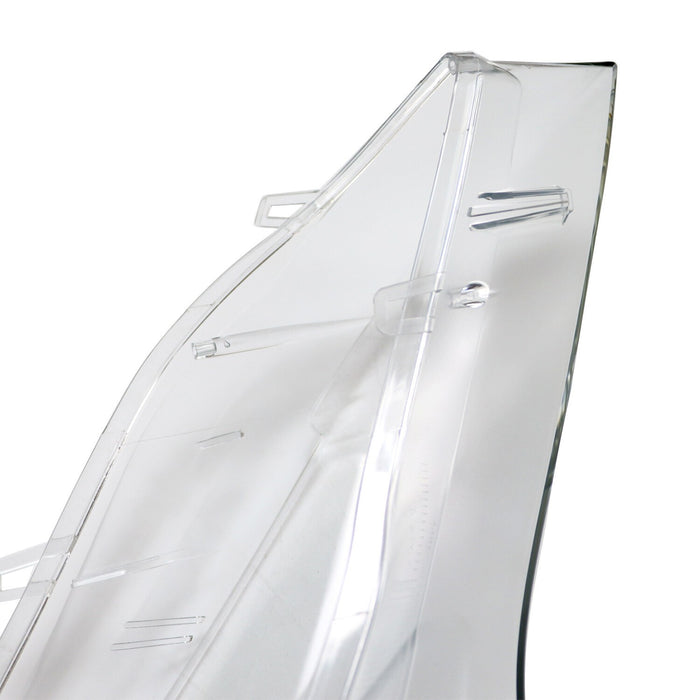 DURAFORCE 2x Front Headlight Covers Left Right BMW X5 E70 2008-2013 Clear Lamps