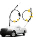 DURAFORCE 2x Rear Side Door Latch Release Cable for Ford F-150 2004-2008 Extended Cab