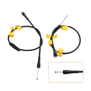 DURAFORCE 2x Rear Side Door Latch Release Cable for Ford F-150 2004-2008 Extended Cab