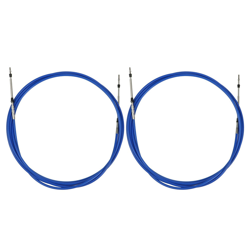 DURAFORCE 2X 20FT Throttle Shift Control Cable for Yamaha Marine Outboard Engine 33C New