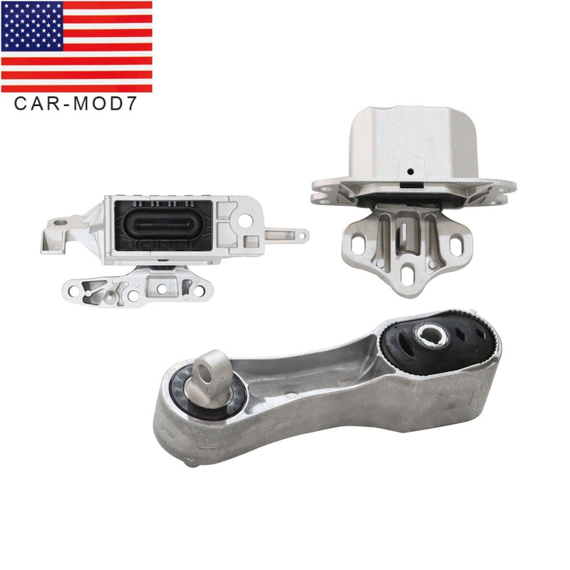 DURAFORCE 3Pcs Engine Motor Mount Set Fit 2014-2021 BMW X1 X2 Mini Cooper Clubman