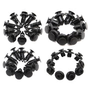 DURAFORCE 40X Car Body Rivet Push Pin Bumper Fender Retainer Trim Moulding Clips Kit